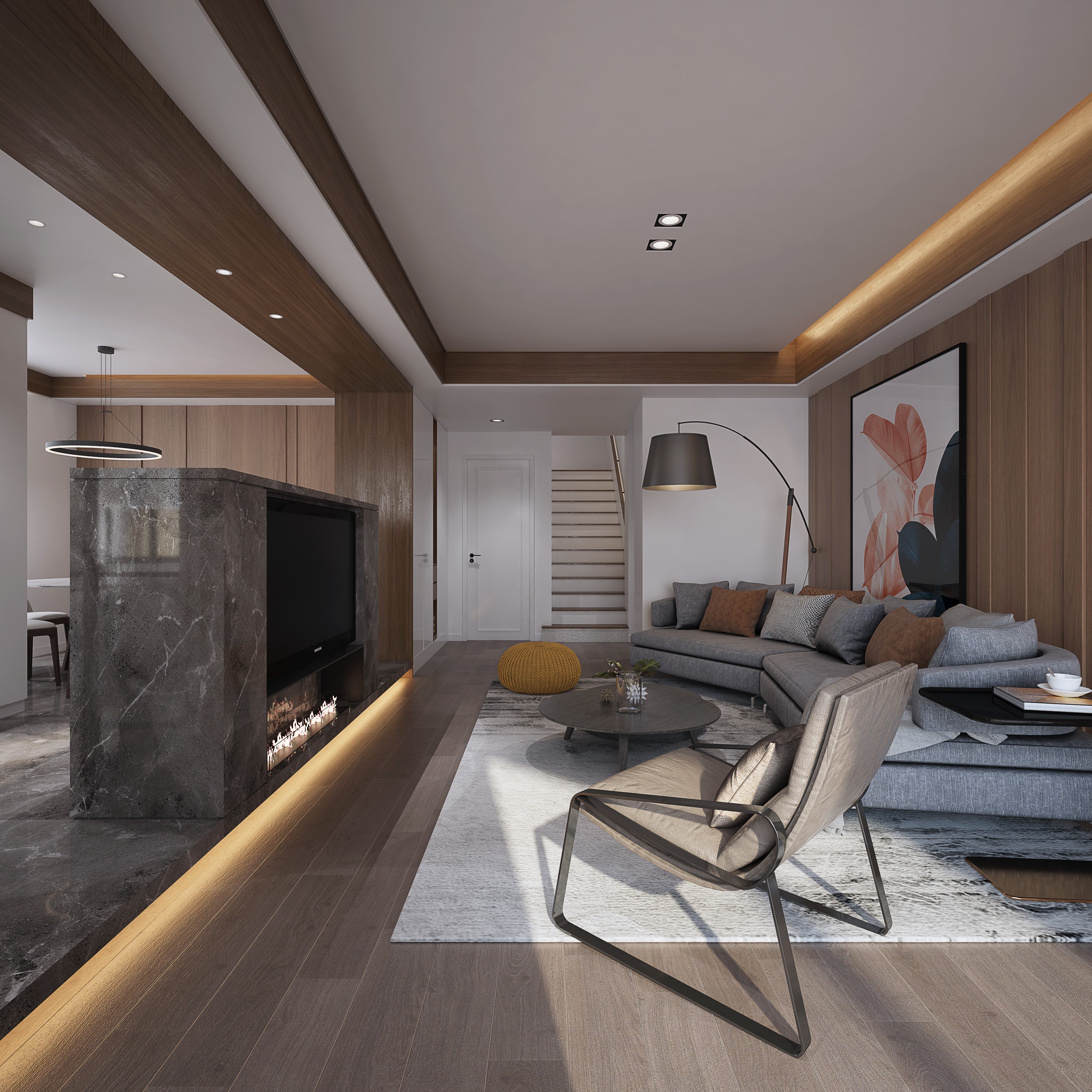 祥云筑160㎡复古风loft